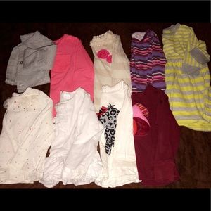 Girl 18 month shirt lot